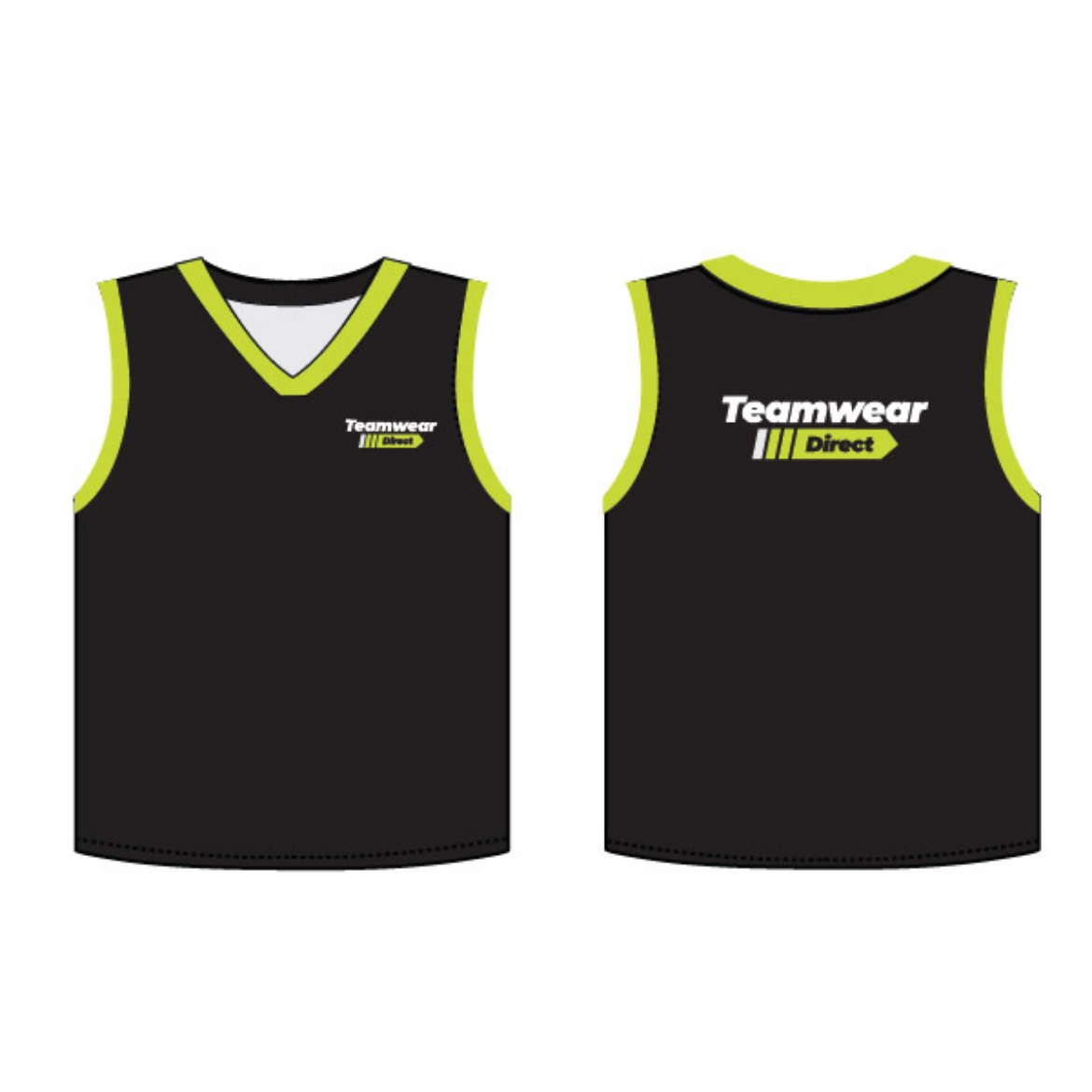 Picture of Teamwear Direct Basketball Singlet